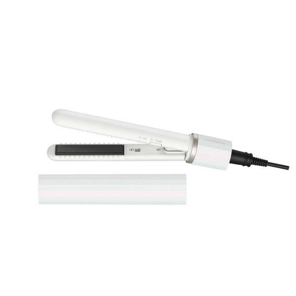 モッズヘア　スタイリッシュ モバイルヘアアイロン 160℃〜190℃ 海外対応 USB給電式 ホワイ...
