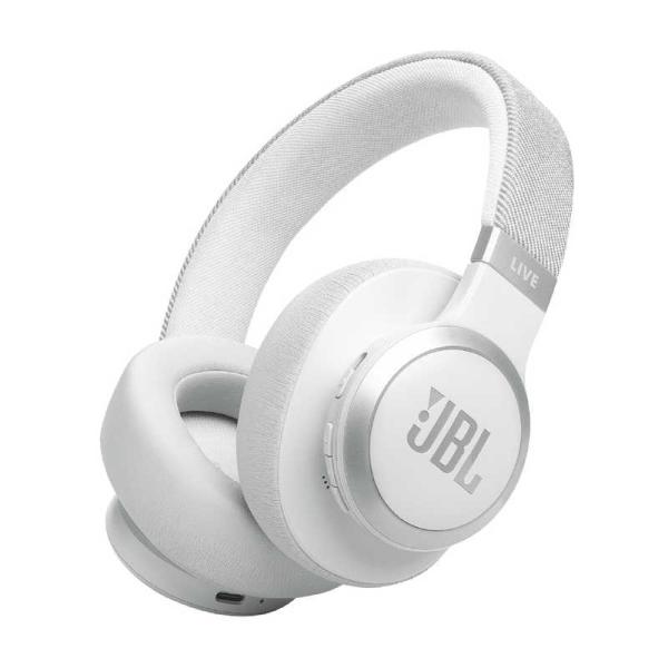 JBL　ワイヤレスヘッドホン ノイズキャンセリング対応 ホワイト　JBLLIVE770NCWHT