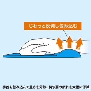 サンワサプライ 低反発リストレスト付きマウスパ...の詳細画像2