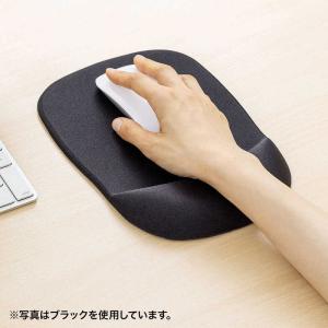サンワサプライ 低反発リストレスト付きマウスパ...の詳細画像3