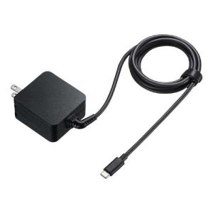 サンワサプライ　AC ⇔ USB-C充電器 ノートPC・タブレット対応 65W [1.8m]　ACA-PD76BK