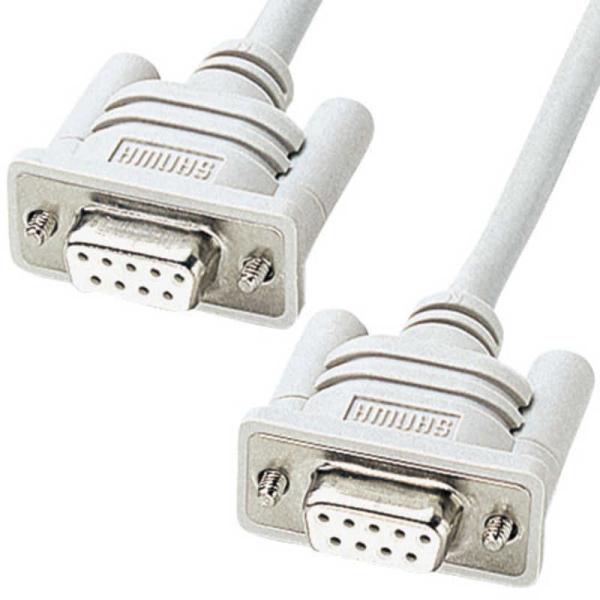 サンワサプライ　RS-232Cケーブル(モデム・TA用・4m)　KRS‐433XF‐4K