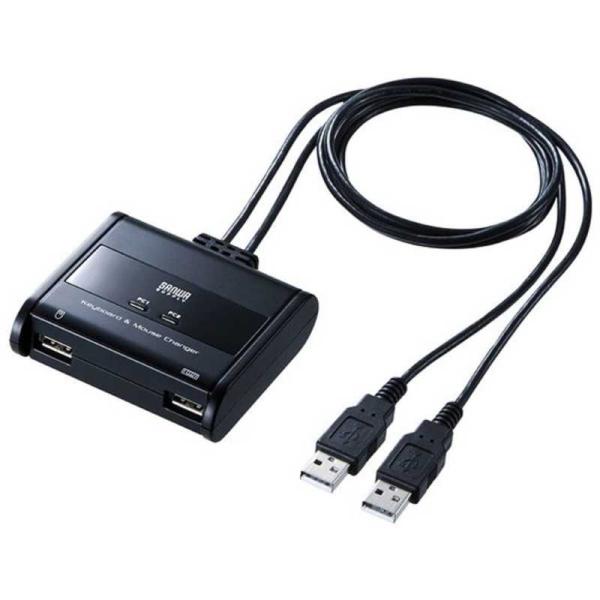 サンワサプライ　キーボード・マウス用パソコン切替器(2:1) SW-KM2UU　SWKM2UU
