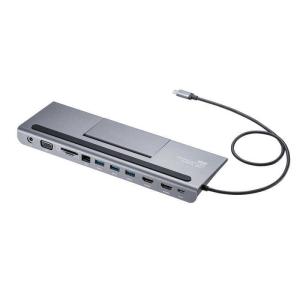 サンワサプライ USB Type-Cドッキングステーション（HDMI VGA対応） USB-CVDK8 USB-CVDK8の高価買取価格