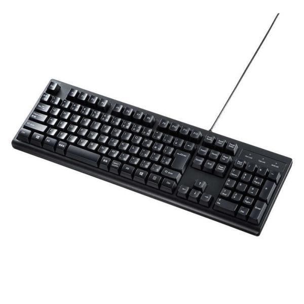 サンワサプライ　キーボード (Windows11対応) ［有線 /USB］ ブラック　SKB-109...