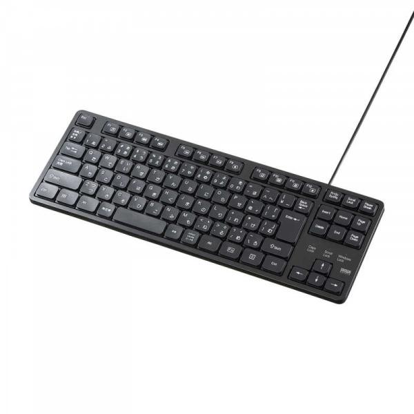 サンワサプライ　キーボード 92キー(Windows11対応) ［有線 /USB］ ブラック　SKB...