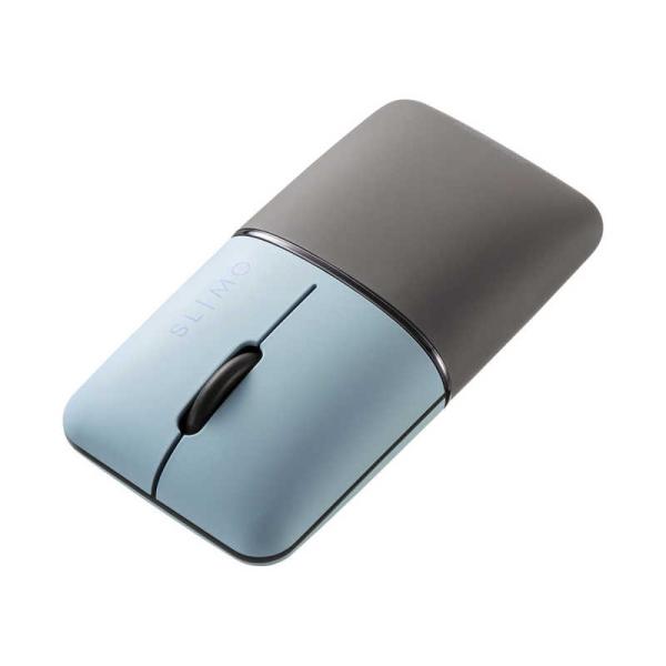 サンワサプライ　マウス SLIMO 静音 [BlueLED /無線(ワイヤレス) /3ボタン /Bl...