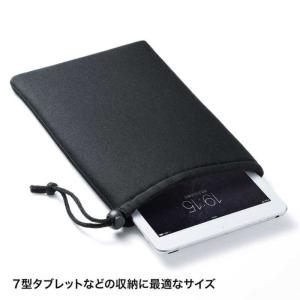 サンワサプライ マルチクッションケース(巾着タ...の詳細画像1