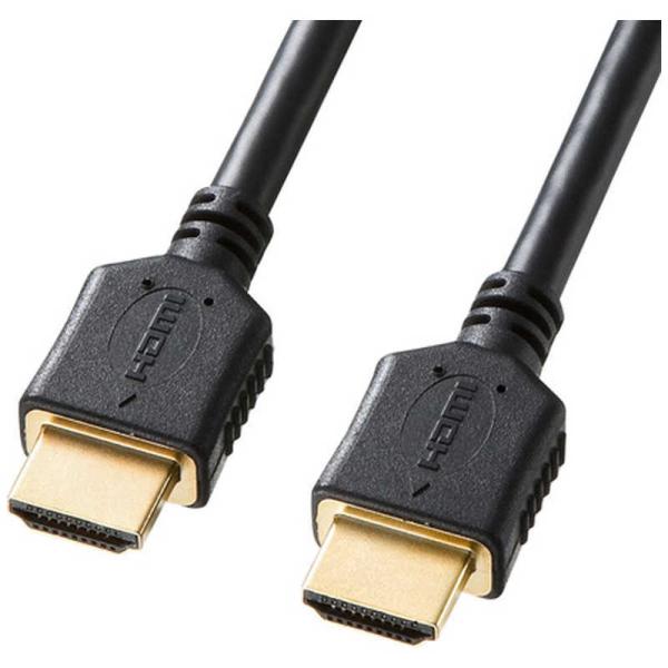 サンワサプライ　HDMIケーブル ブラック [3m/HDMI⇔HDMI/スタンダードタイプ/4K対応...