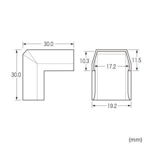 サンワサプライ CA-KK17MW用ケーブルカ...の詳細画像2