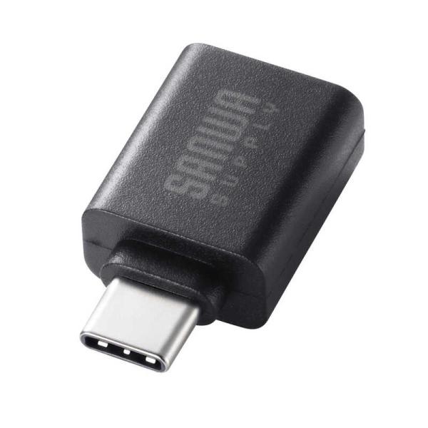サンワサプライ　USB5Gbps Type-C変換アダプタ(AtoC・樹脂コネクタ)　AD-USB3...