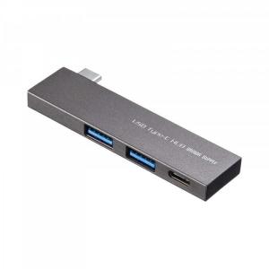 サンワサプライ　USB TypeーC 3ポートスリムハブ　USB-3TCH22SN