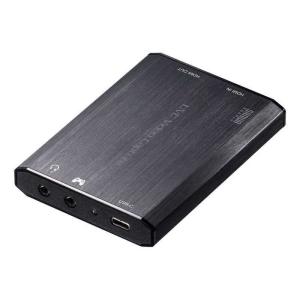 サンワサプライ　HDMIキャプチャー（USB3.2 Gen1・4K パススルー出力付き） USB-CVHDUVC3　USB-CVHDUVC3｜y-kojima