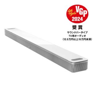 BOSE　スマートサウンドバー Bose Smart Ultra Soundbar ［Wi-Fi対応 /1.1ch /Bluetooth対応 /DolbyAtmos対応］ ホワイト　SmartUltraSBWHT｜y-kojima