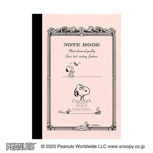 アピカ　CDノート COLORS OF PEANUTS A6 マーブルス　CDP10MA