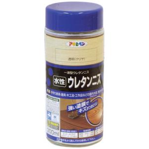 アサヒペン アサヒペン 水性ウレタンニス 300ML 透明 AP9018193_