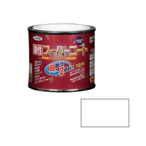 アサヒペン アサヒペン 油性スーパーコート 1/5L ツヤ消し白 AP9011820_