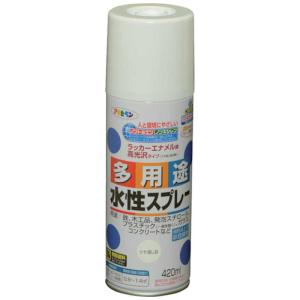 アサヒペン アサヒペン 水性多用途スプレー 420ML ツヤ消し白 AP9010224_