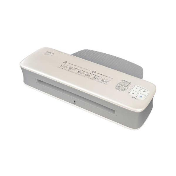 オーム電機　パーソナルラミネーター A4サイズ対応 OffiStyle ［A4サイズ /2本］ ホワ...