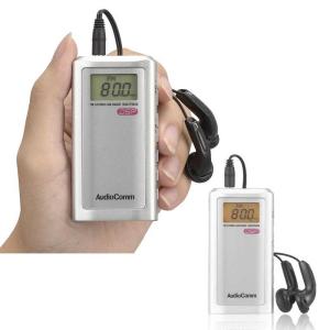 オーム電機 ライターサイズラジオ AM/FM ...の詳細画像3