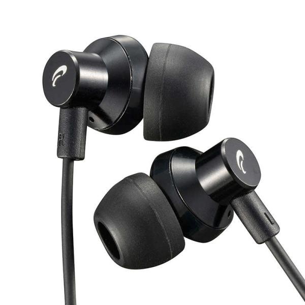 オーム電機　イヤホン カナル型 AudioComm [φ3.5mm ミニプラグ]　HP-B170N-...