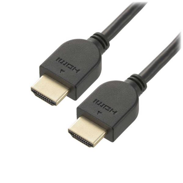 オーム電機　HDMIやわらかケーブル スリムタイプ ハイスピード 5m ［5m /HDMI⇔HDMI...