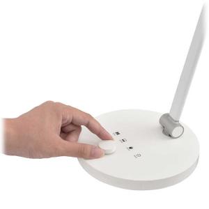 オーム電機 LEDデスクライト 調光調色 タイ...の詳細画像1