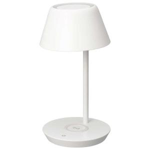 オーム電機 LEDインテリアライト ワイヤレス充電機能付 ホワイト  TT-YOLK1-W