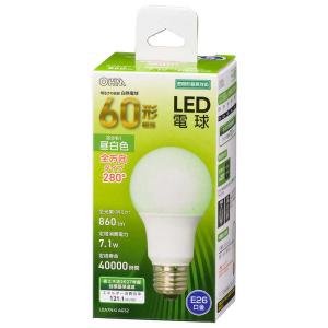 オーム電機 コジマ LED電球 E26 60形相当 昼白色 全方向 LDA7N-GAG52