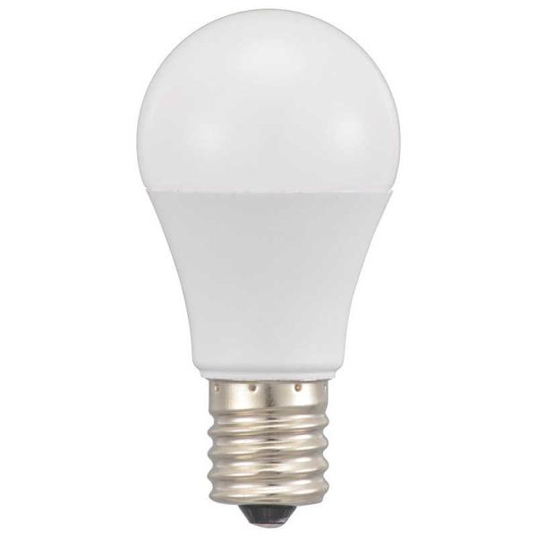 オーム電機　LED電球小形E1725形相当電球色 ［E17 /一般電球形 /25W相当 /電球色 /...