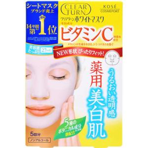 コーセーコスメポート　クリアターン ホワイト マスク VC c (ビタミンC)　｜コジマYahoo!店