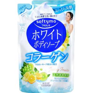 コーセーコスメポート　ソフティモ ホワイト ボディソープ コラーゲン 詰替用 420ml　