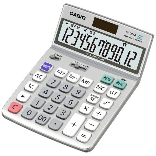 カシオ　CASIO　特大表示電卓　DF-120GT-N