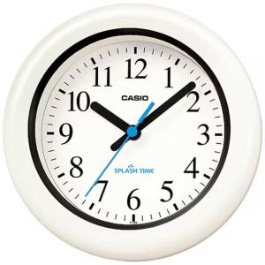 カシオ　CASIO　防湿・防塵クロック「スプラッシュタイム」　IQ-180W-7JF