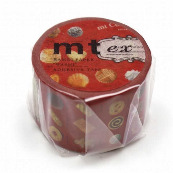 カモ井加工紙　マスキングテープ mt ex 焼き菓子 　MTEX1P117R