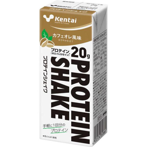 ケンタイ　プロテインシェイク 200mL カフェオレ風味　K7111