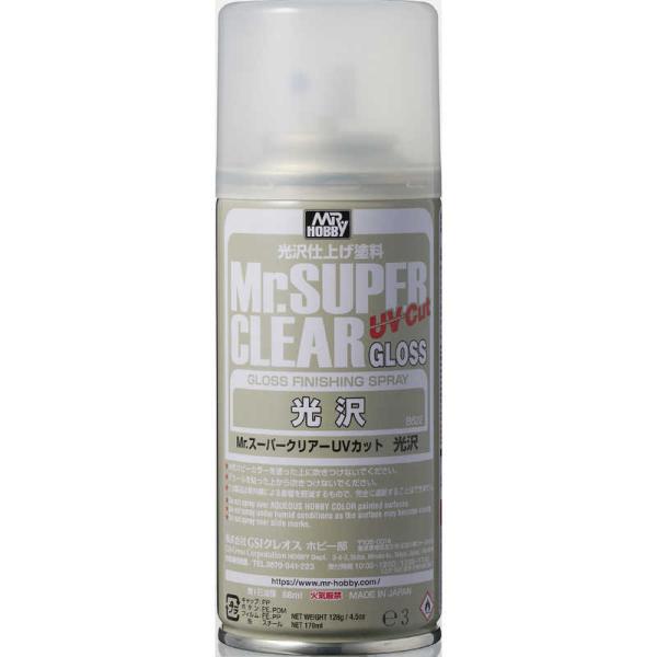 GSIクレオス　Mr.スーパークリアーUVカットスプレー(光沢)　