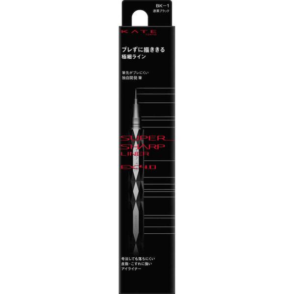 カネボウ　KATE (ケイト) スーパーシャープライナーEX4.0 BK-1 漆黒ブラック (0.5...