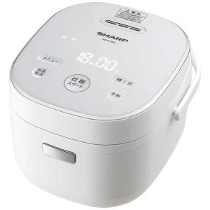 シャープ　SHARP　【アウトレット】炊飯器 3合 マイコン ホワイト系　KS-CF05C-W