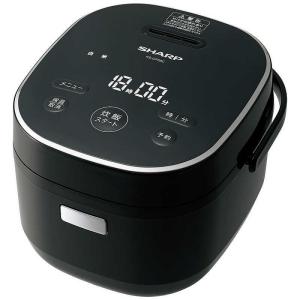 シャープ　SHARP　【アウトレット】炊飯器 3合 マイコン ブラック系　KS-CF05C-B