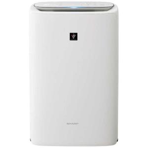 シャープ SHARP 加湿空気清浄機 プラズマクラスター25000 ホワイト系 適用畳数 23畳 最大適用畳数 17畳 PM2.5対応 KI-PS50-W
