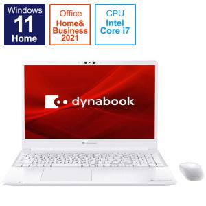 dynabook ダイナブック ノートパソコン dynabook C7 リュクスホワイト  P2C7UBBW