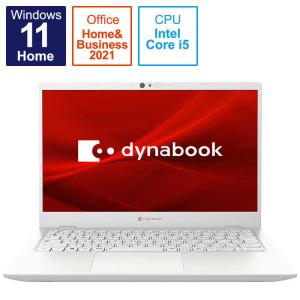 dynabook ダイナブック ノートパソコン dynabook G6 パールホワイト   P1G6UPBW