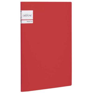 セキセイ アドワン ポケットファイル A4 5ポケット AD-2645 レッド