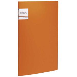 セキセイ アドワン ポケットファイル A4 5ポケット AD-2645 オレンジ