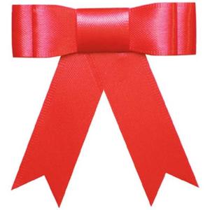 ササガワ プレーンタイリボン 赤 5個入 35‐6861