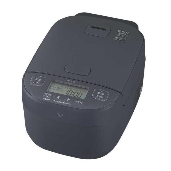 象印マホービン　ZOJIRUSHI　炊飯器 5.5合 豪熱大火力 圧力IHジャー 黒まる厚釜 スレー...