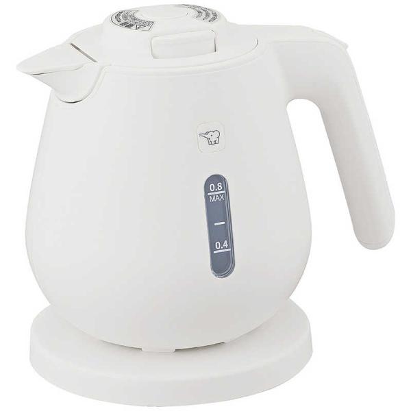 象印マホービン　ZOJIRUSHI　電気ケトル ［0.8L］ ホワイト　CK-DC08