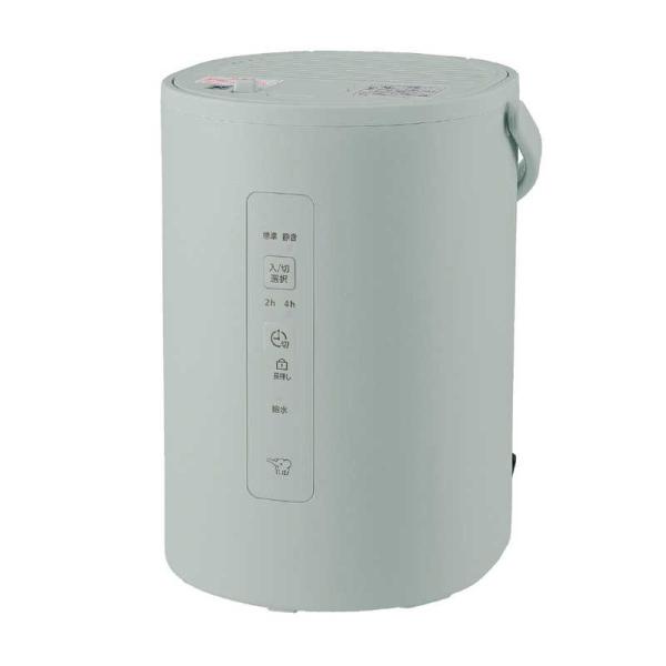 象印マホービン　ZOJIRUSHI　加湿器 スチーム式 木造3畳 鉄筋6畳 グリーン　EE-MB20