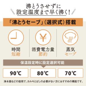 象印マホービン ZOJIRUSHI 電気ポット...の詳細画像5